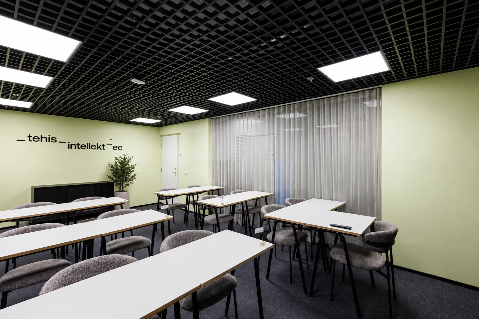 Tehisintellekt.ee koolitusruum Jalgpalli 1 kontoris