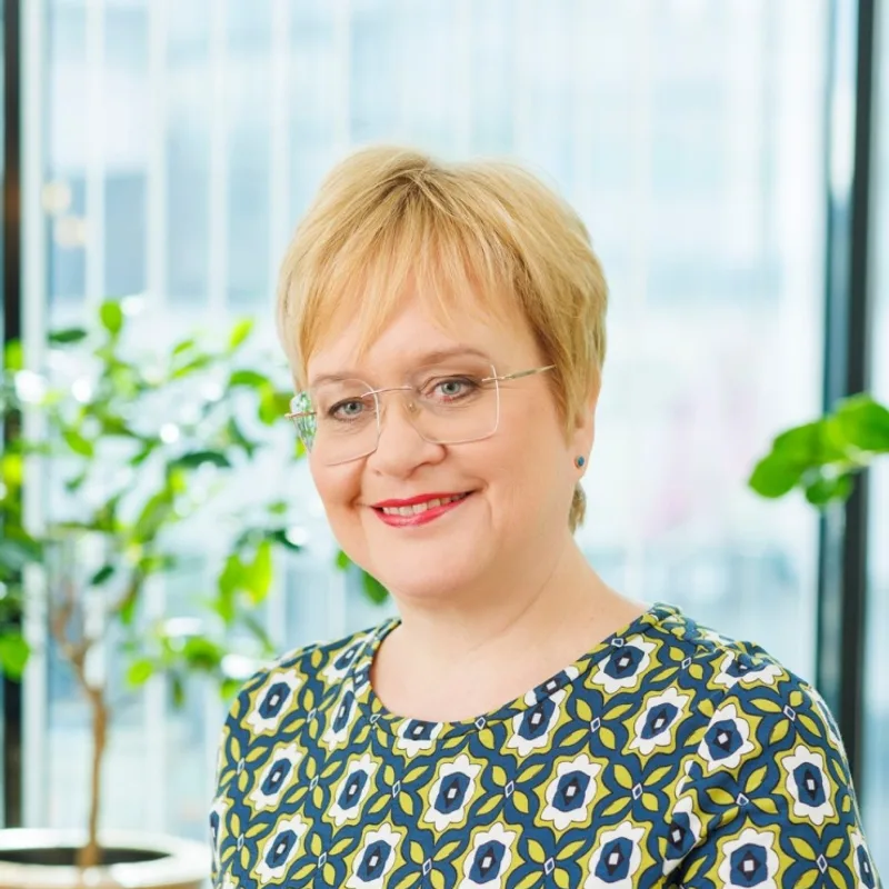 Kaia Salumets NG Investeeringud OÜ-st annab tagasisidet AI-koolituse kohta.